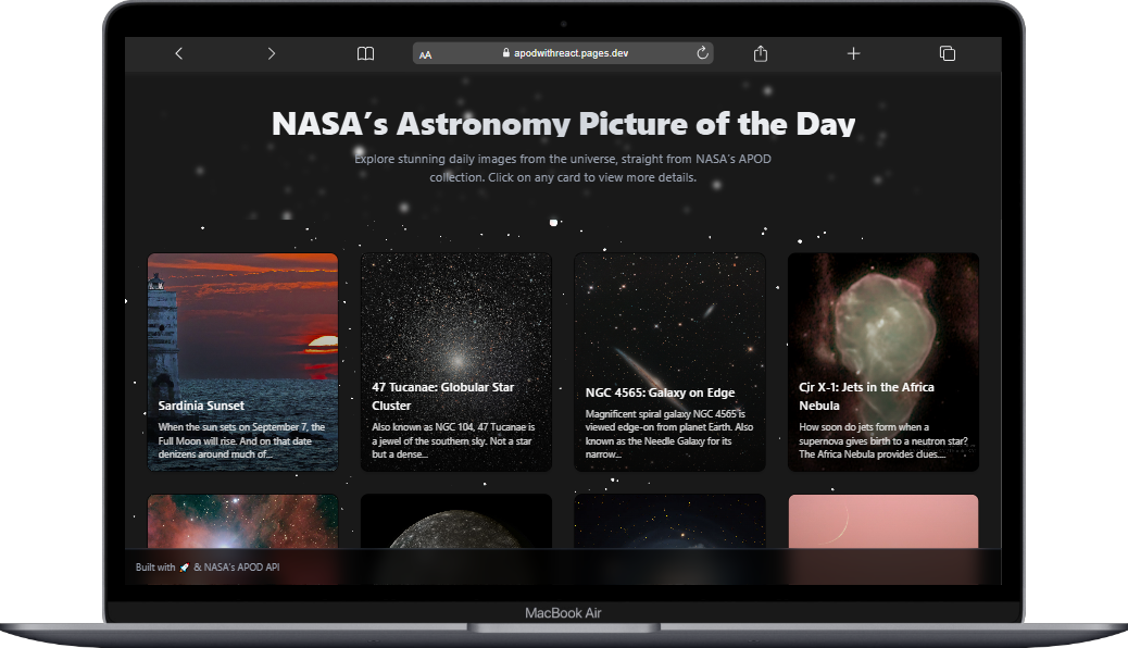 APOD Home Page